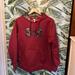 Under Armour Shirts | Gg92 Red Hoodie Camo Under Armor Logo Under Armor Medium Med M | Color: Red | Size: M