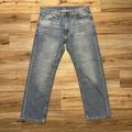 Levi's Jeans | Men's Levis 505 Regular Fit Denim Jeans Sz 36x30 Blue Cotton Light Wash Red Tab | Color: Blue | Size: 36