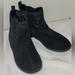 Michael Kors Shoes | Michael Kors Flat Black Suede Short/Ankle Boot Sz 4 | Color: Black | Size: 4