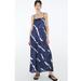 Zara Dresses | Nwt Zara Creased-Effect Tie-Dye Dress | Color: Blue/White | Size: M