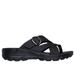 Skechers Women's Relaxed Fit: Easy Going - Sundown Sandals | Size 6.5 | Black | Synthetic | Vegan