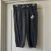 Nike Bottoms | Girls Gym Vintage Capri Pants | Color: Gray | Size: Mg