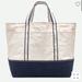 J. Crew Bags | Nwt J. Crew Giant Montauk Tote Item Ay987 | Color: Blue/Cream | Size: Os