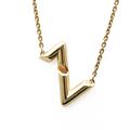 Louis Vuitton Jewelry | Louis Vuittonpolished Lv Volt Upside Down Pendant 18k Pink Gold Q93809 Bf562316 | Color: Gold | Size: Os