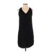 Gap Casual Dress - Shift: Black Solid Dresses - Women's Size X-Small