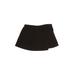 Croft & Barrow Casual Skirt: Black Solid Bottoms - Women's Size 10