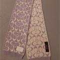 Coach Accessories | Coach 100% Wool Scarf | Color: Cream | Size: Os