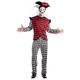 Boland - Kostüm Harlekin für Herren, Faschingskostüm, Kostümset für Halloween, Karneval und Mottoparty