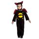 Boland 78184 - Kinderkostüm Schwarze Fledermaus, 3 - 4 Jahre, Faschingskostüm, Kostümset für Halloween, Karneval und Mottoparty