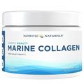 Nordic Naturals, Marine Collagen, Fish Collagen Powder, Strawberry Flavour, 150g Powder, Lab-Tested, Gluten Free, Soy Free, GMO Free