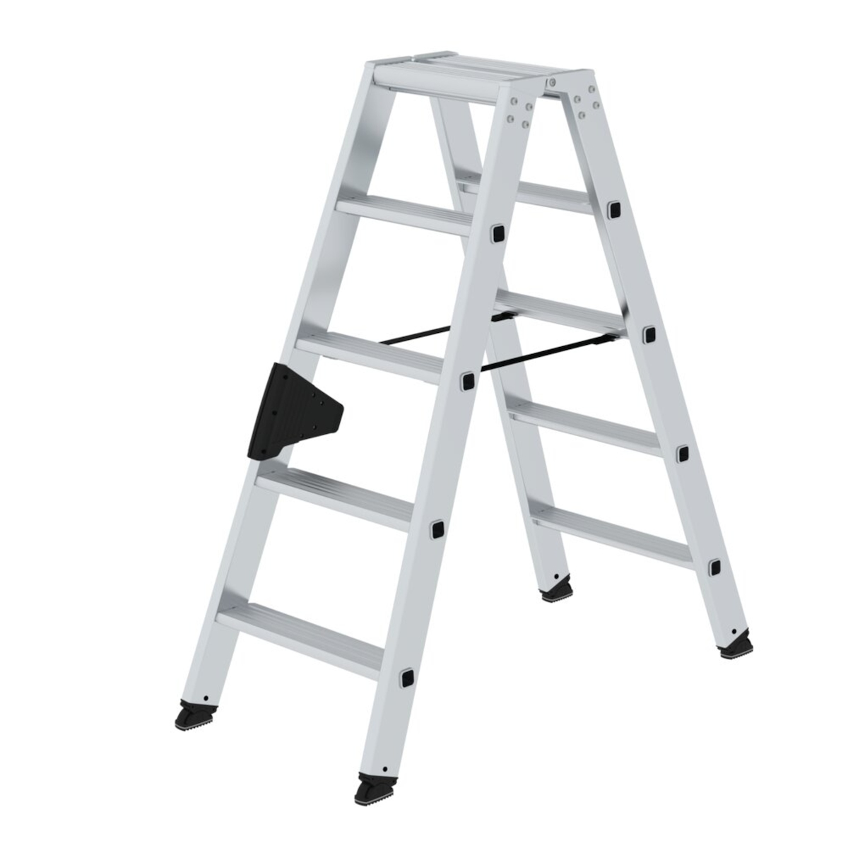 Munk Stehleiter 40228 beidseitig 2x5 Stufen Image