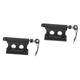 Yardwe 2pcs Bike Phone Holder Handlebar Retainer Clips Automotive Bike Racks for Cars Car Retainer Clips Bicycles Front Fork Fixed Clip Tool Stand Bikes Accessories Refit Metal