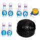 Milisten Bowling Ball 1 Set Bowling Family Games Toys Pvc Child Toy Ball Inflatable Inflatable Bowling Pins