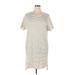 Buffalo by David Bitton Casual Dress: Ivory Dresses - Women's Size X-Large