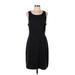 Old Navy Casual Dress - Sheath Scoop Neck Sleeveless: Black Print Dresses - Women's Size Large