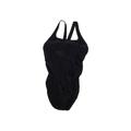 Speedo One Piece Swimsuit: Black Solid Swimwear - Women's Size 10