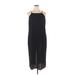 A New Day Casual Dress - Sheath Halter Sleeveless: Black Solid Dresses - Women's Size X-Large