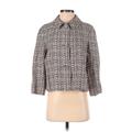 DKNY Jacket: Short Gray Jackets & Outerwear - Women's Size 4