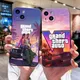 G-GTA 6G-Grand Theft A-Auto VI Coque de téléphone pour iPhone 14 13 12 Mini 11 Pro Poly X XS MAX