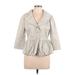 J.Jill Jacket: Short Ivory Jackets & Outerwear - Women's Size 10 Petite