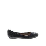 Jack Rogers Flats: Black Print Shoes - Women's Size 6 - Round Toe