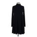 ASOS Casual Dress - Sweater Dress: Black Dresses - Women's Size 4