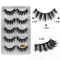 Daqian 5 Pairs of False Eyelashes Natural Thick Eyelashes Mixed Eyelashes Lightweight False Eyelashes Magnetic Eyelashes Matte False Eyelashes Eyelashes Extension Kit Lashes Clusters