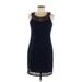 Studio One Casual Dress - Sheath: Blue Dresses - Women's Size 6