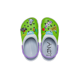 Crocs Blue Grey Buzz Lightyear Classic Clog Shoes