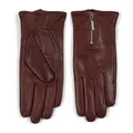 Howard London , Premium Brown Leather Gloves for Women ,Brown male, Sizes: 8 IN, 7 IN, 7 1/2 IN, 8 1/2 IN