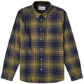 Barbour , Classic Tartan Tailored Shirt ,Green male, Sizes: L, M, XL