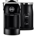 Lavazza 18000415 Jolie 0.6L Coffee Machine and Milk Frother - Black