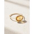 Pascale Monvoisin - Orso 9-karat Gold, Honey Quartz And Diamond Ring - 6