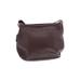 Coach Leather Shoulder Bag: Pebbled Burgundy Solid Bags