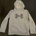 Under Armour Shirts & Tops | Boys’ Under Armour Hooded Sweatshirt | Color: Gray/Silver | Size: Mb