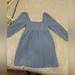 J. Crew Dresses | J.Crew Squareneck Soft Gauze Dress Sz M | Color: Blue | Size: M