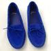 J. Crew Shoes | J Crew Suede Driving Moccasins Brilliant Blue Sz 8.5 | Color: Blue | Size: 8.5