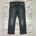 Burberry Jeans | Men’s Burberry Brit Grange Black Jeans Straight Leg Cotton Blend Size 32 X 28 | Color: Black | Size: 32