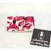 Kate Spade Bags | Kate Spade Pink Leather Floral Slim Bifold Wallet Small 1798 | Color: Black/Pink | Size: Small