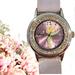 Disney Accessories | Disney Tinkerbell Watch Tink By Accutime Tk1008 Purple *Working* | Color: Purple | Size: Os