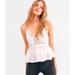 Free People Tops | Intimately Free People Tiered Lace Adella Cami In White Size Xs | Color: White | Size: Xs