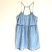 American Eagle Outfitters Dresses | American Eagle Sleeveless Denim Strappy Babydoll Dress | Color: Blue | Size: M