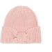Kate Spade Accessories | Kate Spade Metallic Bow Knit Beanie In English Rose (Light Pink) | Color: Pink | Size: Os