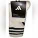 Adidas Underwear & Socks | Adidas Golf Crew Socks 1 Pair Men's 9-12 White Black 3 Stripe & Logo Cushion New | Color: Black/White | Size: Men Shoe Size 9-12