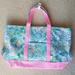 Lilly Pulitzer Bags | Lilly Pulitzer Surf Blue Loves South Carolina Mercato Tote Canvas Travel Bag | Color: Blue/Pink | Size: 23 1/2" X 14 3/4" X 7"