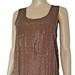 Gucci Tops | Gucci Top, Size S, Brown With Crystals, Silk, Made In Italy, Nwt, $960 Retail | Color: Brown | Size: S