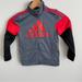 Adidas Jackets & Coats | Adidas | Kids Grey And Red Track Jacket Size 5 | Color: Gray/Red | Size: 5b