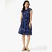 Kate Spade Dresses | Kate Spade Outlet Bouquet Toss Blaire Dress | Color: Blue | Size: Xs