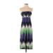 Tart Casual Dress - Maxi: Purple Tie-dye Dresses - Women's Size X-Small