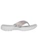 Skechers Women's GOwalk Smart - Shimmer Sandals | Size 7.0 | Synthetic/Textile | Vegan